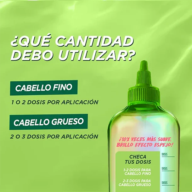 Tratamiento Capilar Fructis Adiós Esponjado Keratin Glow Water 180 mL 3
