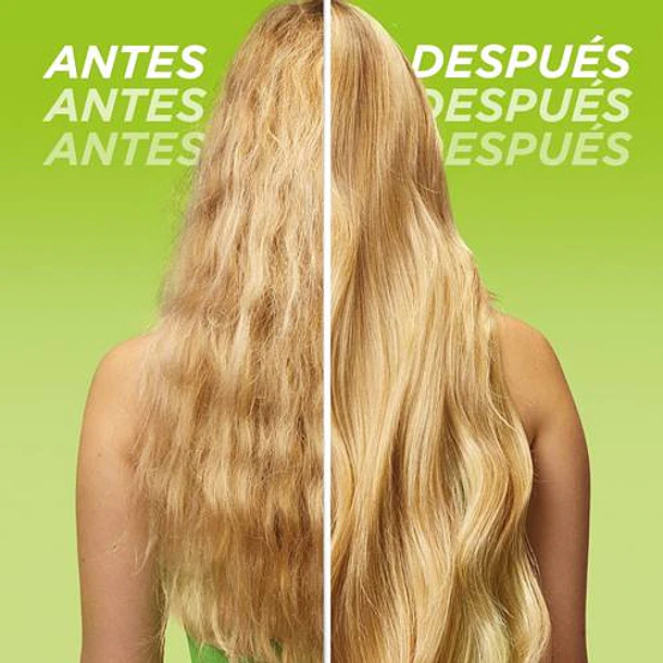 Tratamiento Capilar Fructis Adiós Esponjado Keratin Glow Water 180 mL 5