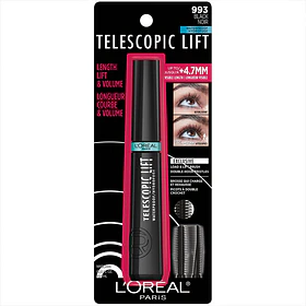  Máscara de Pestañas Telescopic Lift 993 Black Noir Waterproof Loreal Paris 