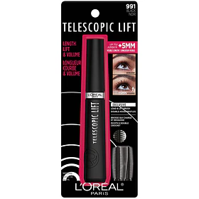  Máscara de Pestañas Telescopic Lift 991 Black Noir  Loreal Paris 
