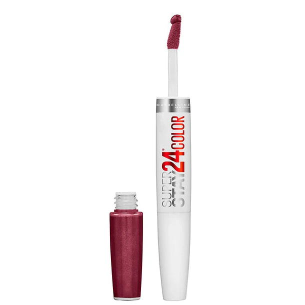 Labial Maybelline Larga Duración Superstay 24 H Tono 50 Unlimited Raisin 1
