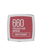 Labial Maybelline Matte Color Sensational Tono 660 Touch Of Spice 2