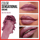 Labial Maybelline Matte Color Sensational Tono 445 On The Mauve  3