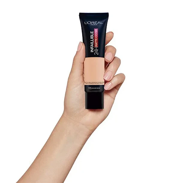 Base Infaillible Matte Cover Tono 115 Beige Doré  3
