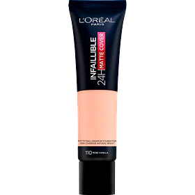 Base Infaillible Matte Cover Foundation Frites Tono 110 Vanille Rose