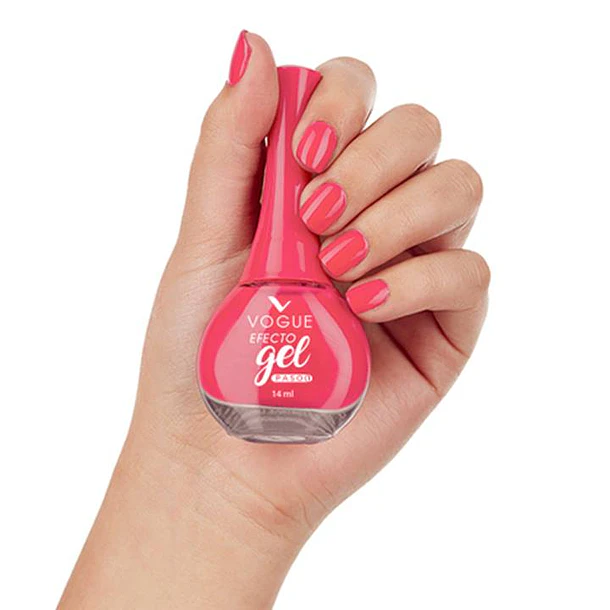 Esmalte de Uñas Vogue Efecto Gel Tono Alegre 3