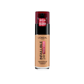 Base de Maquillaje Loreal Paris Infaillible Fresh Wear 24 H Tono 260 Golden Sun