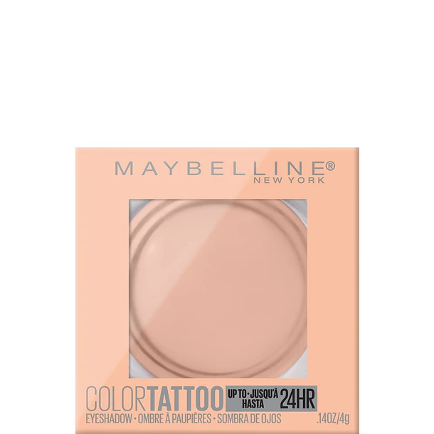 Sombra de Ojos Maybelline Color Tatto Tono 10 V.I.P. 1