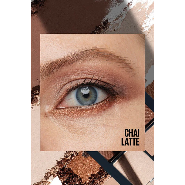 Sombras de Ojos Maybelline X4 Tono 220 Chai Latte 5