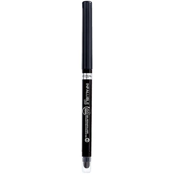 Delineador de Ojos Loreal Infallible Gel Automatic Eyeliner 36 H N° Tono 001 Intense Black 1