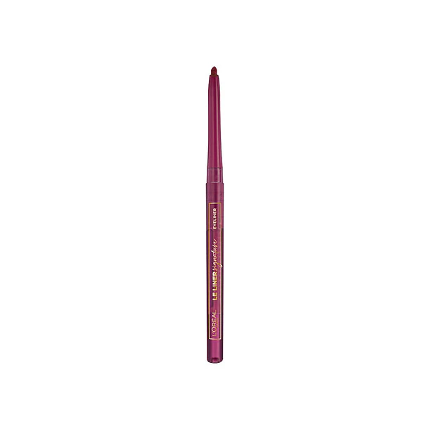 Delineador de Ojos L' Oreal Paris Le Liner Tono 03 Rouge Noir Angora  3