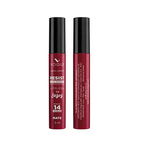 Labial Liquido Vogue Resist a Prueba de Besos 14 Hrs Tono Apasionada 
