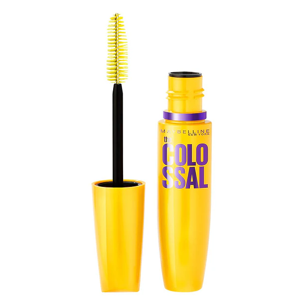 Máscara de Pestañas Maybelline 15X más Volumen Express Colossal lavable  1