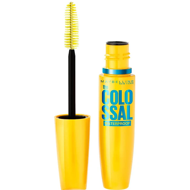 Máscara de Pestañas Maybelline Colossal Waterproof 7X Mas volumen  1