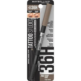 Lapiz para Cejas Maybelline Tatto Studio 36 Hrs Tono 250 Blonde Blond Rubio