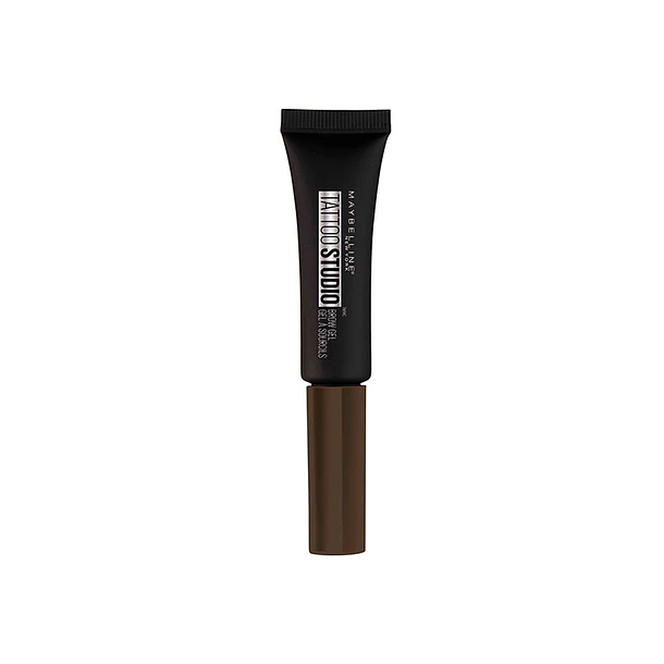 Delineador de Cejas Maybelline Tatto Brow Gel Carton Tono 260 Deep Brown  2