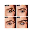 Delineador de Cejas Maybelline Tatto Brow Gel Carton Tono 260 Deep Brown  5