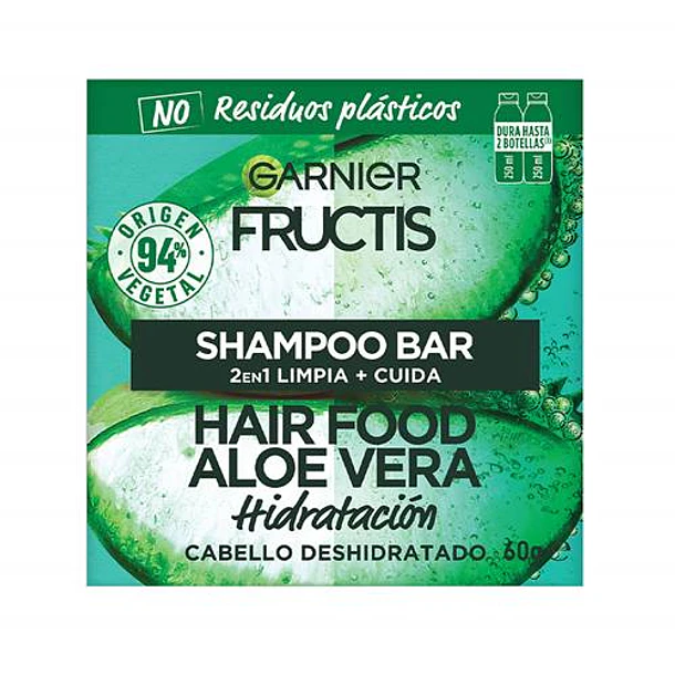  Garnier Fructis Hair Food Shampoo Bar Aloe Vera 1