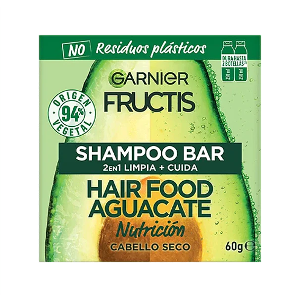 Garnier Fructis Hair Food Shampoo Bar Aguacate 1