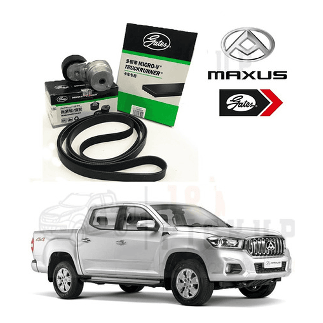 Correa Accesorios Y Tensor Para Maxus T60 2.8 Original Gates 1