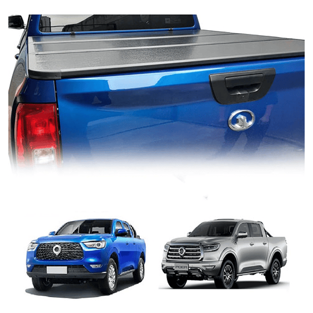 Tapa Rígida Plegable + Cierre De Portalon Great Wall Poer 1