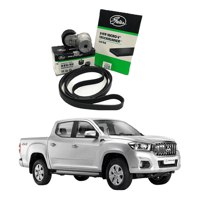 Correa Accesorios Y Tensor Para Maxus T60 2.8 Original Gates 1