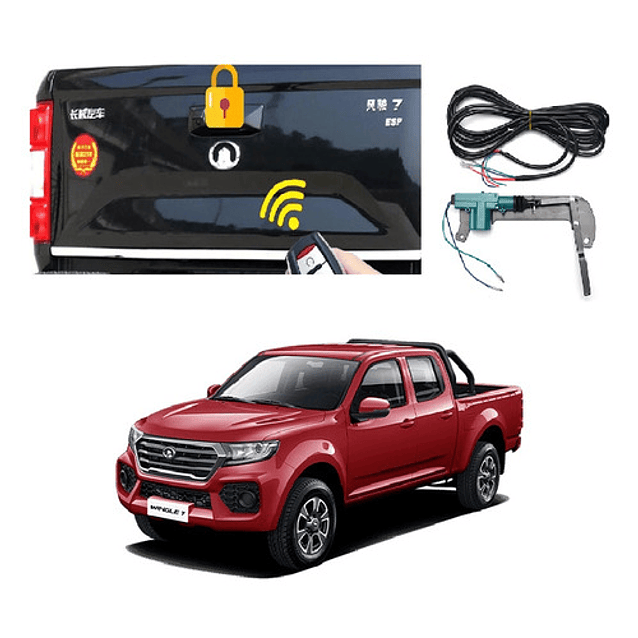 Cierre Centralizado Portalón Great Wall Wingle 7 1