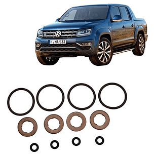 Kit Retenes Y Golillas Inyectores Vw Amarok 2.0
