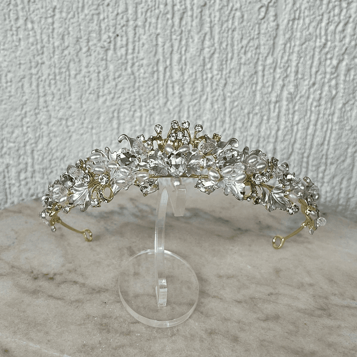 Tiara Fátima Dorada 1