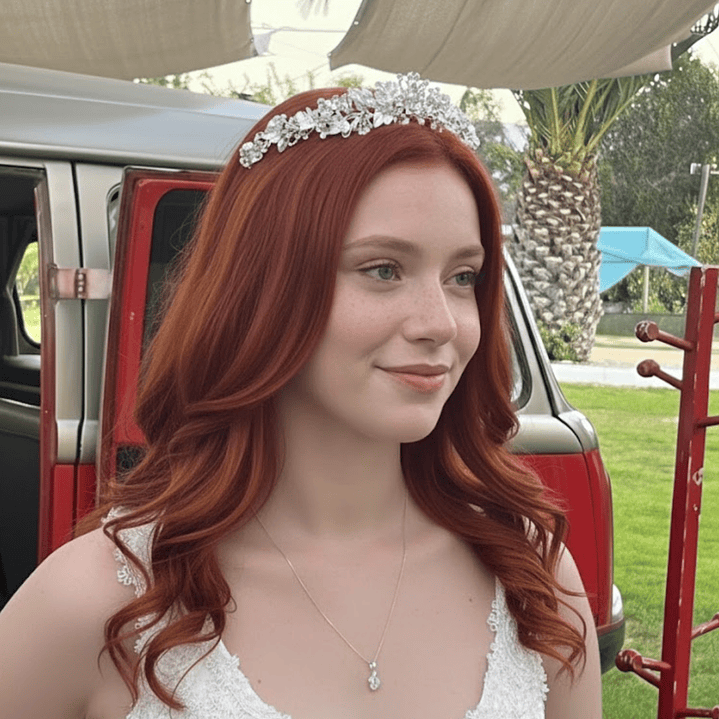 Tiara Fátima Plateada 5