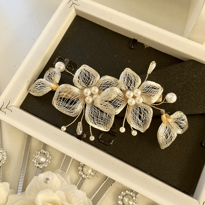 Tocado Novia Luana 1