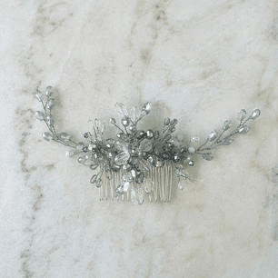 Tocado Novia Silvana