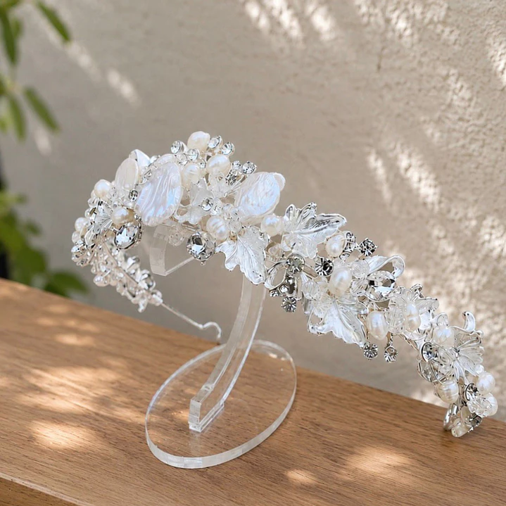 Tiara Fátima con Perlas de Río 3