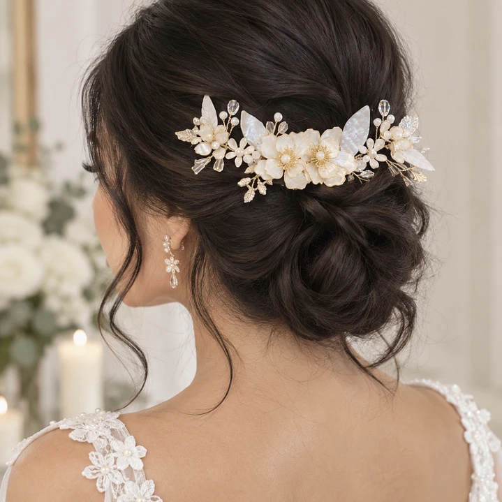 Tocado de Novia Deryn 7