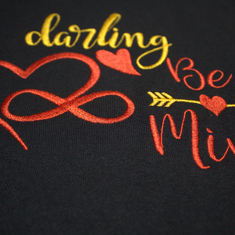 Sweatshirt Bordada Darling Be Mine 6