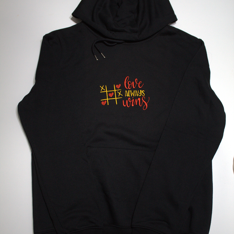 Sweatshirt Bordada Love Always Wins (Jogo do Galo) 8