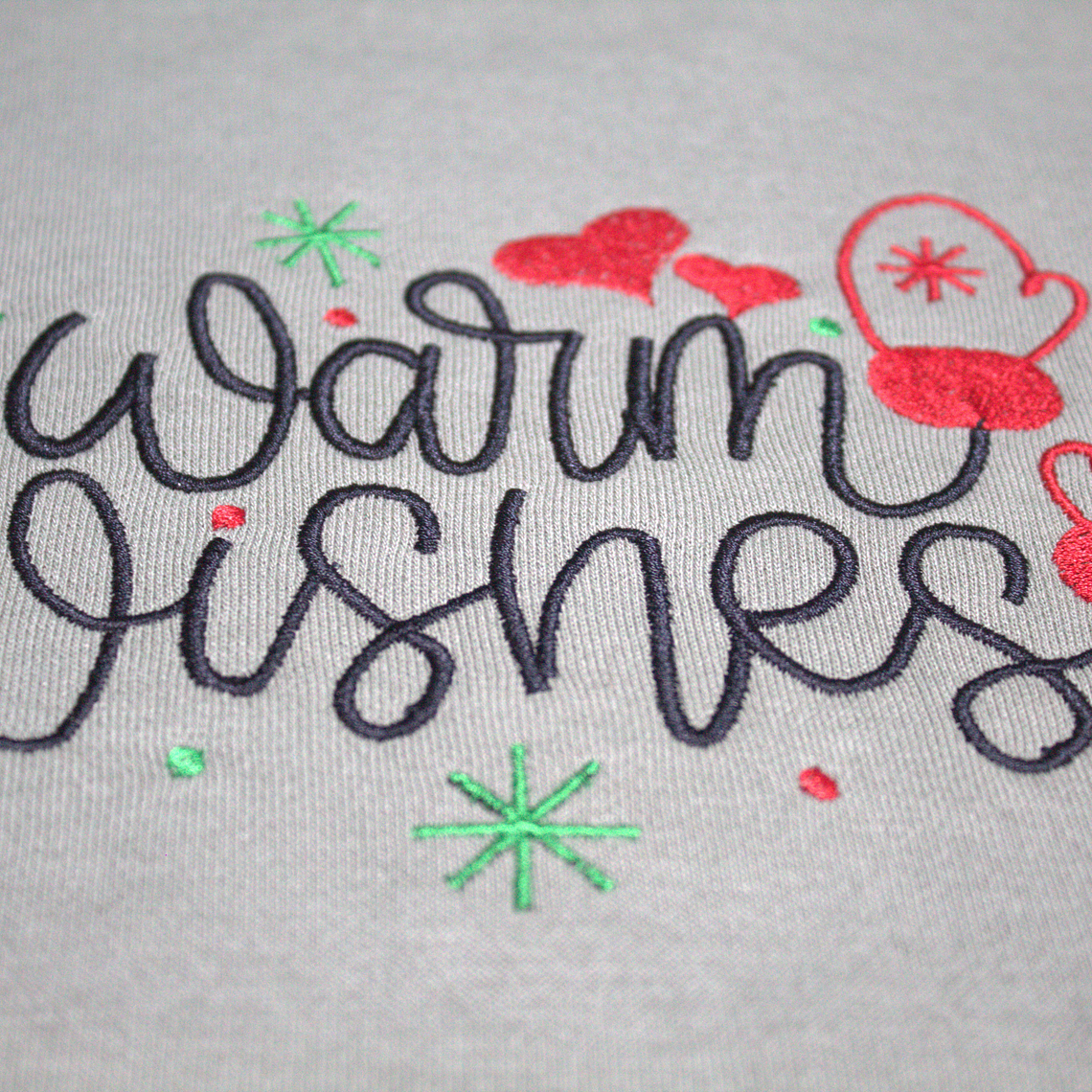Camisa bordada Warm Wishes 1
