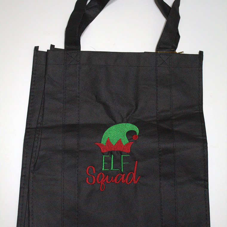 Saco TNT bordado Elf Squad 3