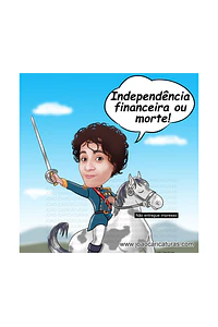Caricatura personagem avatar redes sociais