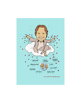 Caricatura lembrança eterna, carinhosa, homenagem, póstumas, mãe, irmã, tia, (preço por pessoa) in memorian, covid-19, luto, falecida, falecimento