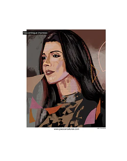 in memoriam homenagem póstuma lembrança estilo covid o perfeita pintura em tela com pinceladas enviado no email p impressão digitalizada luto