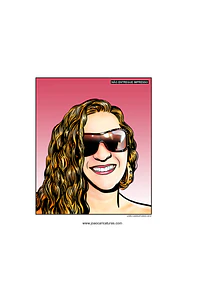 Desenhos e caricatura linda de rosto mulher mãe tia irmã  hq traço com cor presente de namoro crush quadro banner presente moderno boa idéia fino surpresa melhor  idéia aniversário bodas