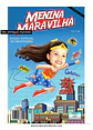 Caricatura Infantil Menina Maravilha | Tema Mulher Maravilha - Thumbnail 3