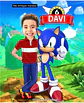 Linda caricatura aniversário menino para banner eu fui mascara personagem game joguinhos criança sonic furo par fotos ,3,4,5,6,7,8,9, anos - Thumbnail 2