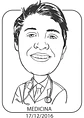 caricaturas digitais de homem rapaz desenho beca bota chápeu, Fomandos universitários diplomados formados formatura agronomo traço preto sem cor  - Thumbnail 2
