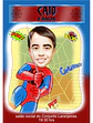  Caricatura digital  super herói homem aranha, spider, teia, escalando,pendurado - Thumbnail 6