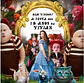 Caricatura personalizada de aniversário 15 anos, banner Boas vindas( 1,8m altura enviado p o cliente imprimir), debutante, Alice no país das Maravilhas, Johnny Deep, chapeleiro maluco, rainha, coelho - Thumbnail 1