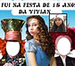 Caricatura personalizada de aniversário 15 anos, banner EU FUI( 1,8m alt enviado p o cliente imprimir), debutante, Alice no país das Maravilhas, John Deep, chapeleiro maluco, rainha, coelho - Thumbnail 2