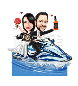 Casamento com carros