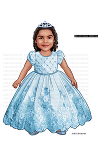 Caricatura criança, menina, bebê, sapo, princesa, lago, 1 ano 2 3 4 5 6 7 8 9 10 11 12 13 linda, bebezinha, princesinha, desenho, festa, aniversário, tiara dourada